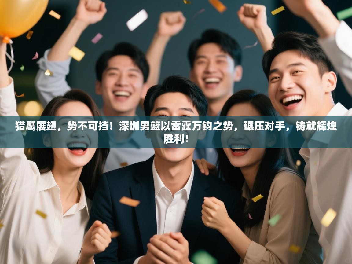 猎鹰展翅，势不可挡！深圳男篮以雷霆万钧之势，碾压对手，铸就辉煌胜利！  第1张